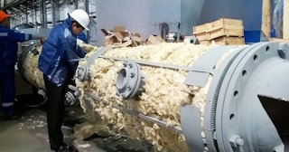 Утепление резервуаров ППУ в клине от 771 руб/м2